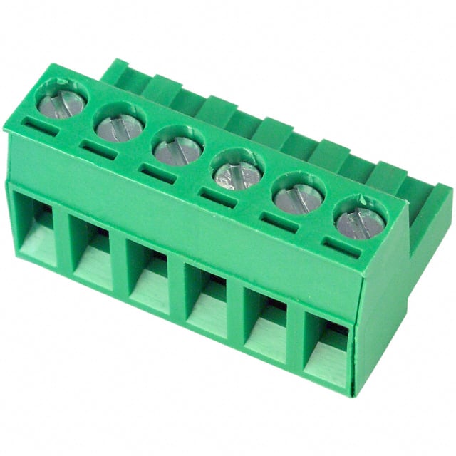 ED950/6 TERM BLOCK PLUG 6POS STR 5MM