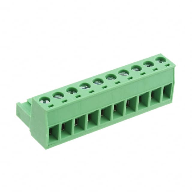 OSTTJ105153 TERM BLOCK PLUG 10POS STR 5.08MM