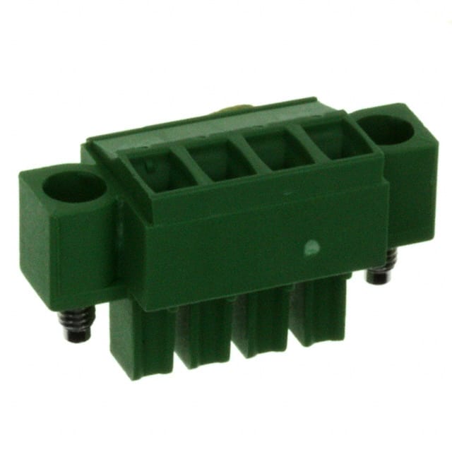 284511-4 TERM BLOCK PLUG 4POS STR 3.81MM