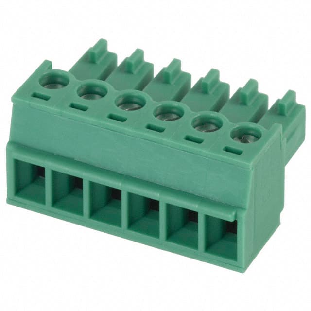 1803617 TERM BLOCK PLUG 6POS STR 3.81MM