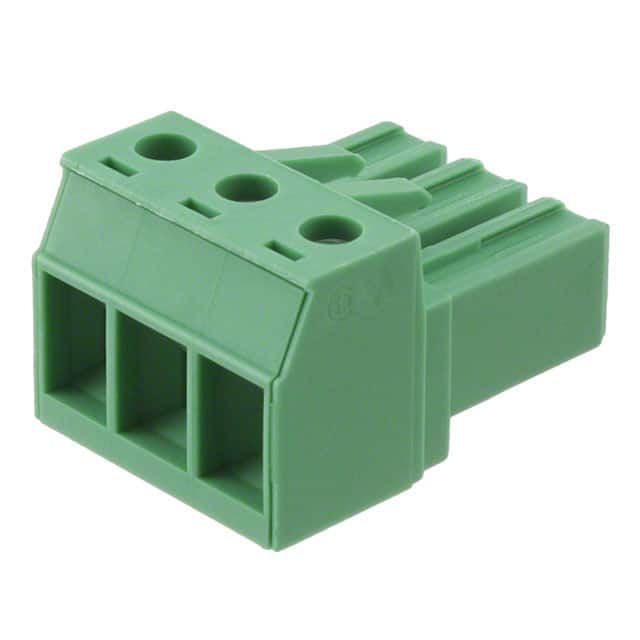 1804917 TERM BLOCK PLUG 3POS STR 7.62MM
