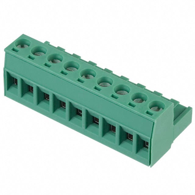 1757080 TERM BLOCK PLUG 9POS STR 5.08MM