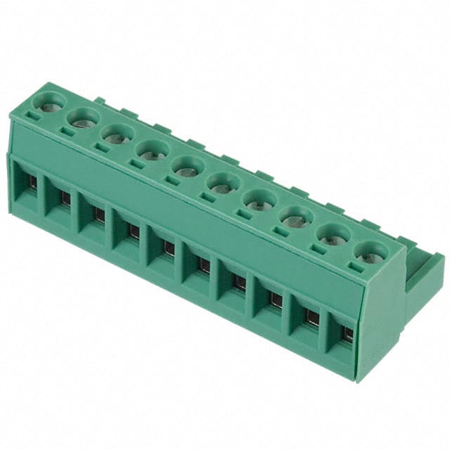 1757093 TERM BLOCK PLUG 10POS STR 5.08MM