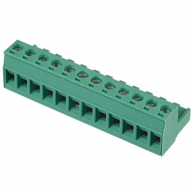 1757116 TERM BLOCK PLUG 12POS STR 5.08MM
