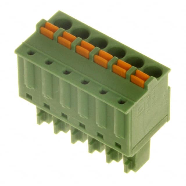 1851083 TERM BLOCK PLUG 6POS STR 3.81MM