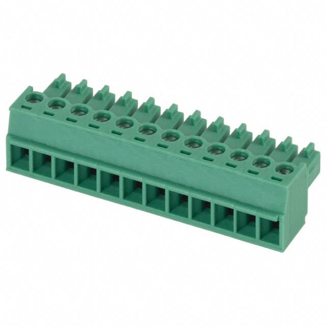 1803675 TERM BLOCK PLUG 12POS STR 3.81MM