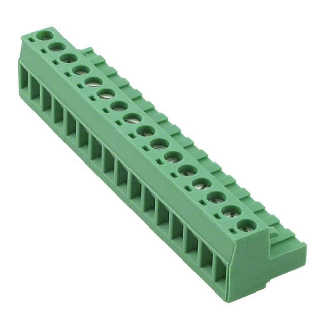 1757158 TERM BLOCK PLUG 16POS STR 5.08MM
