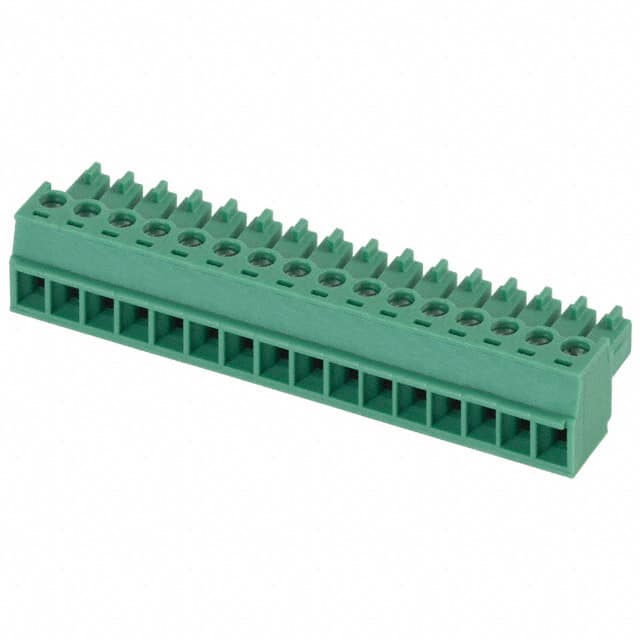 1803714 TERM BLOCK PLUG 16POS STR 3.81MM