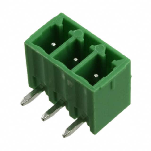 OQ0332510000G TERM BLOCK HDR 3POS 90DEG 3.81MM