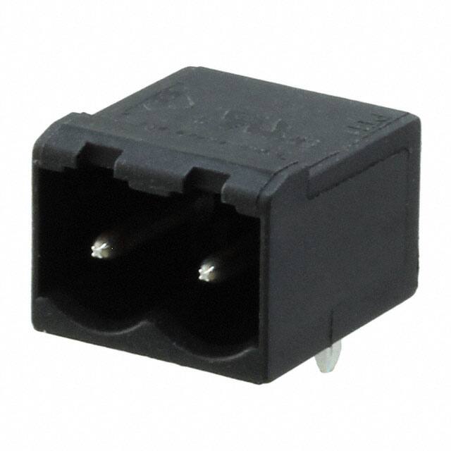 31330102 SHROUDED HEADER, RIGHT ANGLE, PC