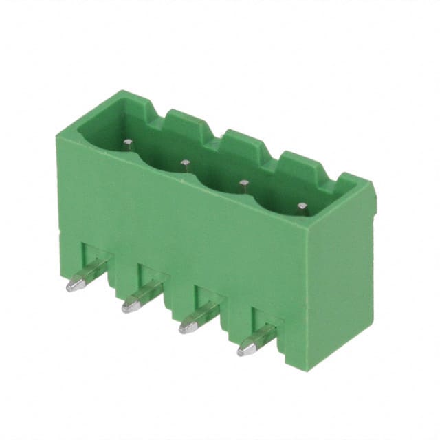 OQ0454510000G TERM BLOCK HDR 4POS 90DEG 5.08MM