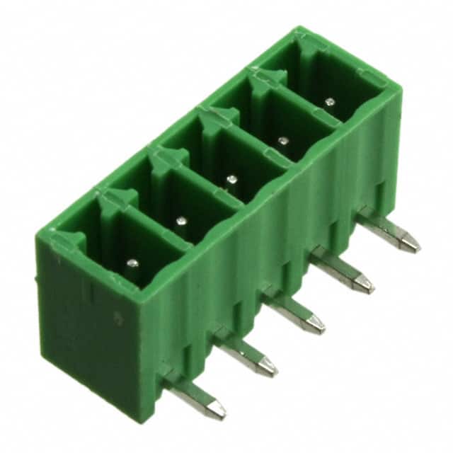 OQ0532510000G TERM BLOCK HDR 5POS 90DEG 3.81MM