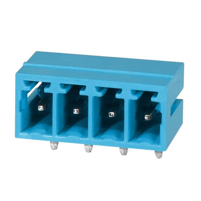 TBP02R1-381-04BE TERMINAL BLOCK, PLUGGABLE, 3.81,