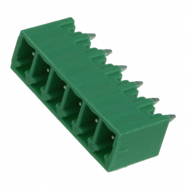 OQ0632500000G TERM BLOCK HDR 6POS VERT 3.81MM