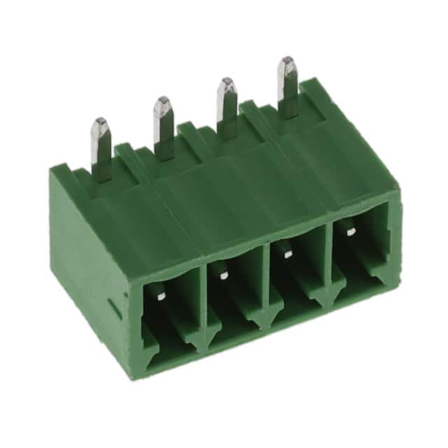 OQ0412510000G TERM BLOCK HDR 4POS 90DEG 3.5MM