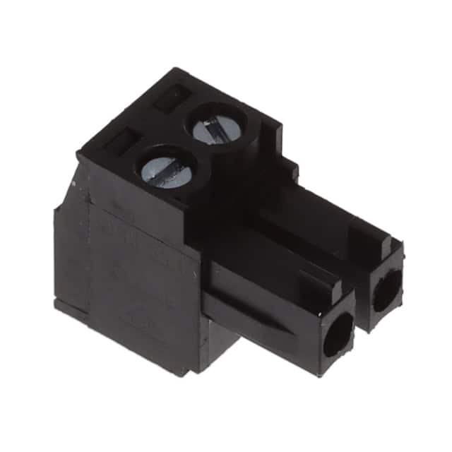 TJ0231030000G TERM BLOCK PLUG 2POS STR 3.81MM