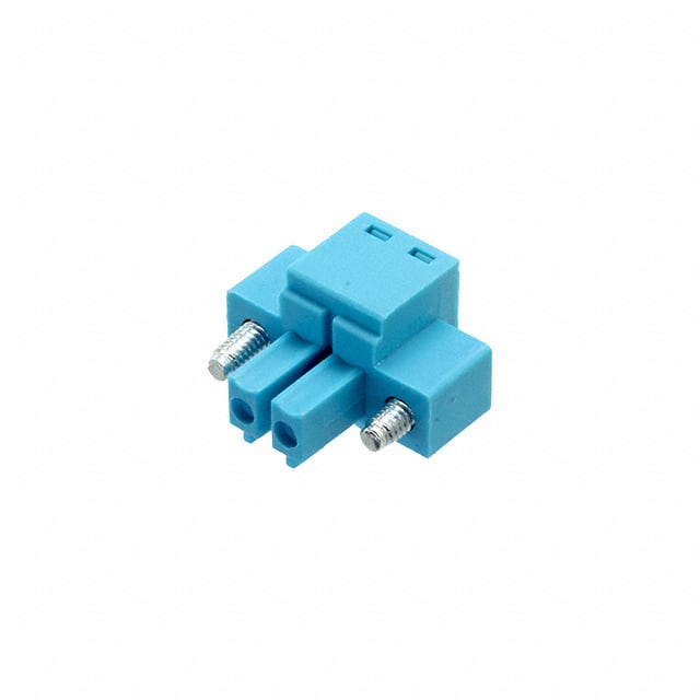 TBP02P1W-381-02BE TERMINAL BLOCK, PLUGGABLE, 3.81,