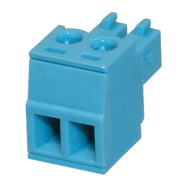 TBP02P1-381-02BE TERMINAL BLOCK, PLUGGABLE, 3.81,