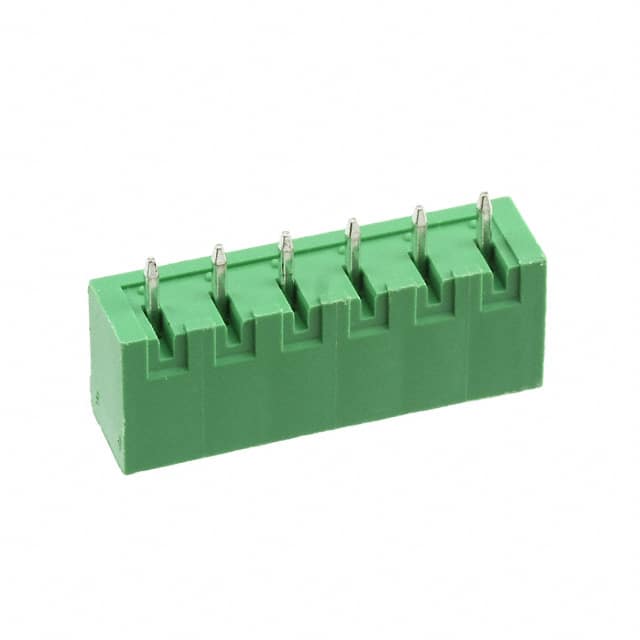 OQ0654500000G TERM BLOCK HDR 6POS VERT 5.08MM