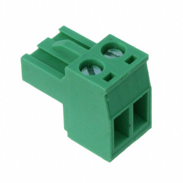 TJ0251560000G TERM BLOCK PLUG 2POS STR 5.08MM