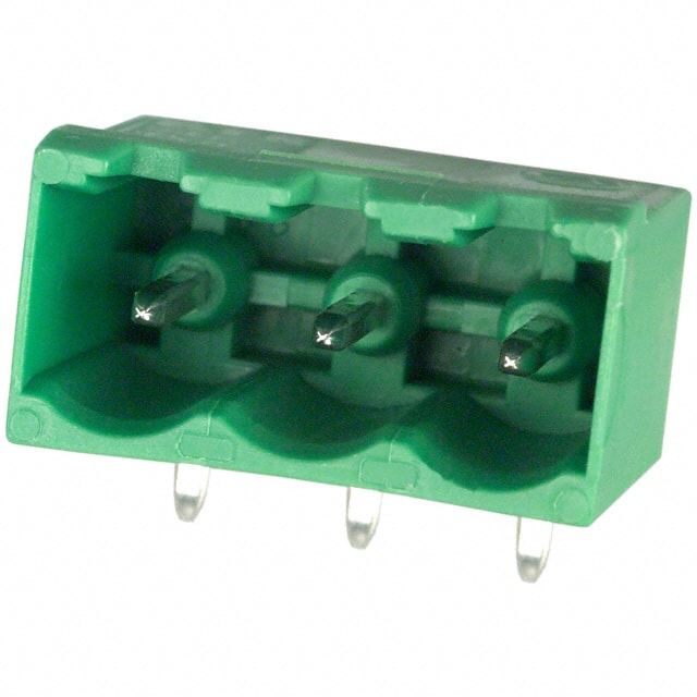 EDSTLZ950/3 TERM BLOCK HDR 3POS 90DEG 5.08MM