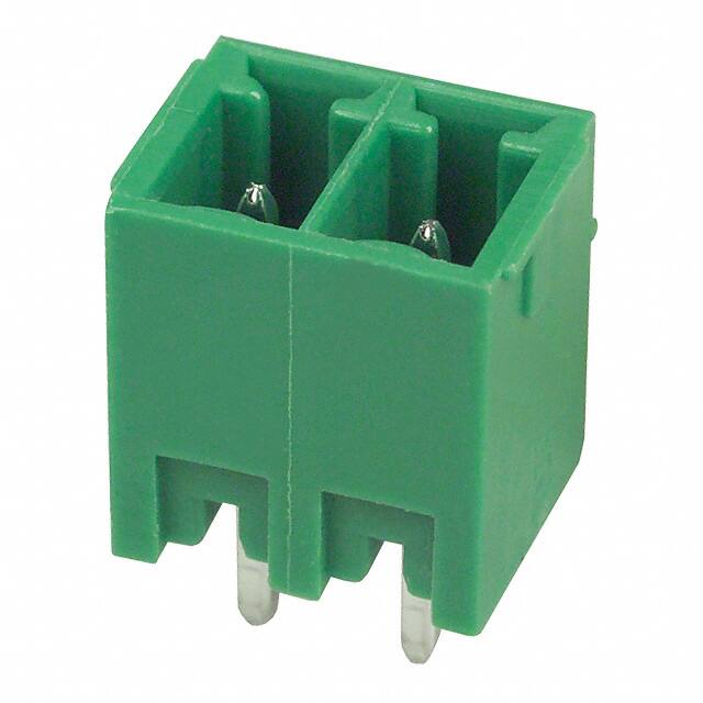 EDSTLZ1555/2 TERM BLOCK HDR 2POS VERT 3.81MM
