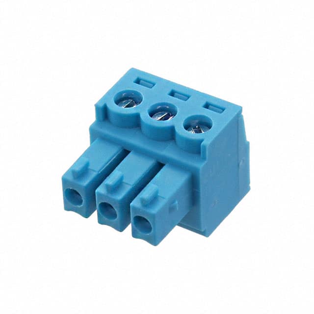 TBP02P1-381-03BE TERMINAL BLOCK, PLUGGABLE, 3.81,