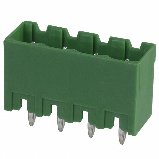 EDSTL955/4 TERM BLOCK HDR 4POS VERT 5MM