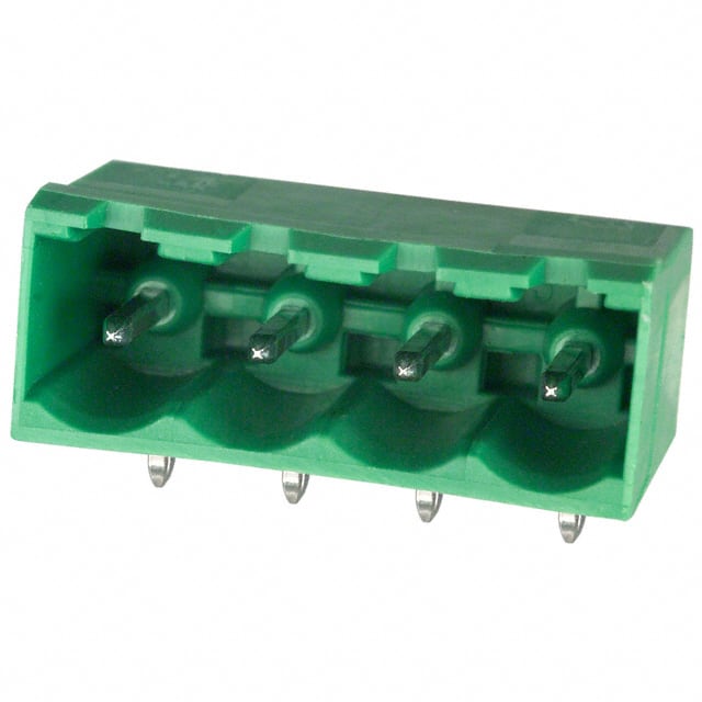 EDSTLZ950/4 TERM BLOCK HDR 4POS 90DEG 5.08MM