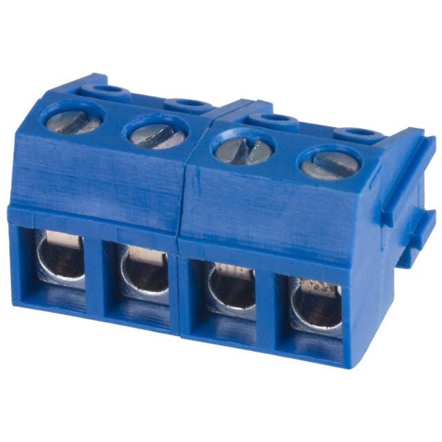 OSTTH040160 TERM BLOCK PLUG 4POS 90DEG 5MM