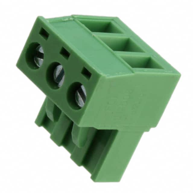 TJ0351530000G TERM BLOCK PLUG 3POS STR 5.08MM