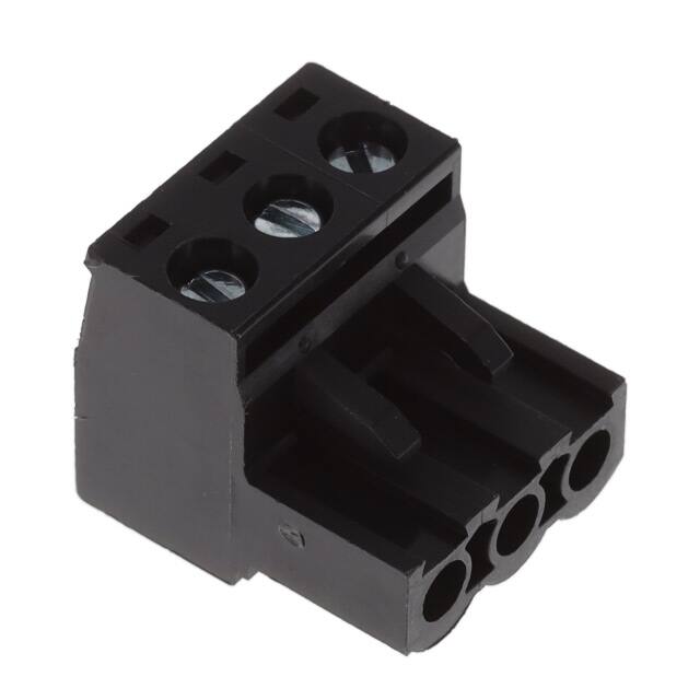 TJ0351030000G TERM BLOCK PLUG 3POS STR 5.08MM