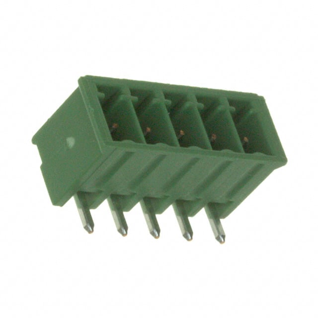 284512-5 TERM BLOCK HDR 5POS 90DEG 3.5MM
