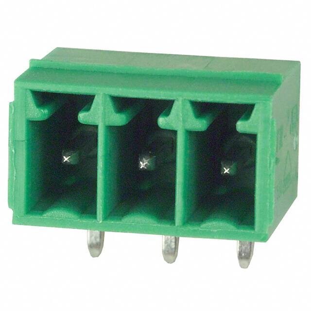 EDSTLZ1550/3 TERM BLOCK HDR 3POS 90DEG 3.81MM