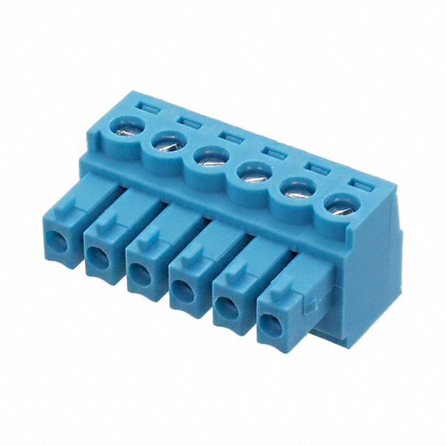 TBP02P1-381-06BE TERMINAL BLOCK, PLUGGABLE, 3.81,