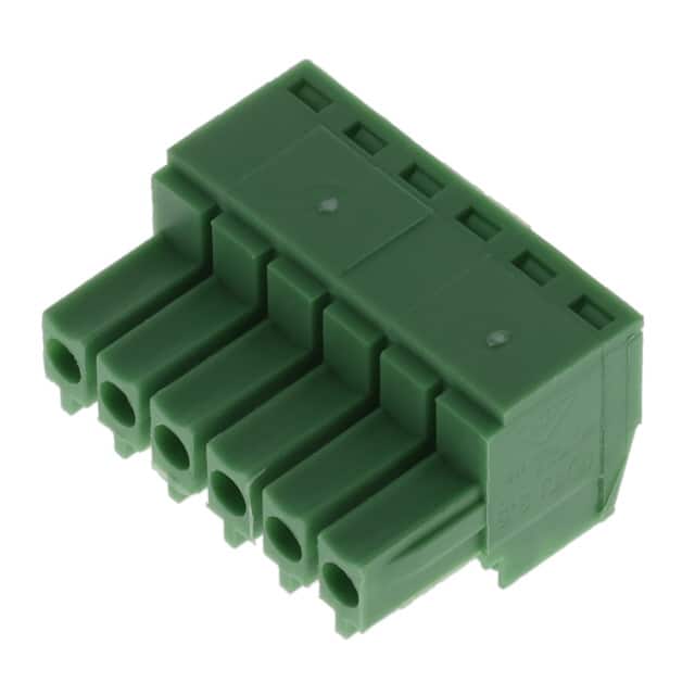 TJ0611530000G TERM BLOCK PLUG 6POS STR 3.5MM