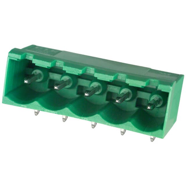 EDSTL950/5 TERM BLOCK HDR 5POS 90DEG 5MM