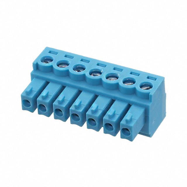 TBP02P1-381-07BE TERMINAL BLOCK, PLUGGABLE, 3.81,
