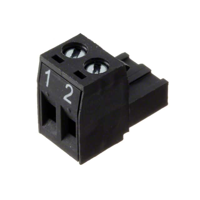 0395300102 TERM BLOCK PLUG 2POS STR 5.08MM