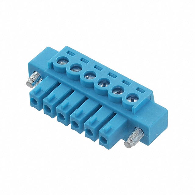 TBP02P1W-381-06BE TERMINAL BLOCK, PLUGGABLE, 3.81,