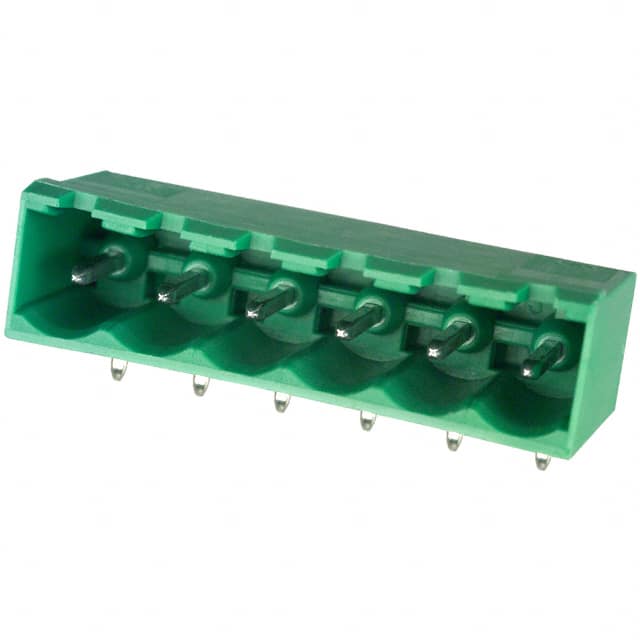 EDSTLZ950/6 TERM BLOCK HDR 6POS 90DEG 5.08MM