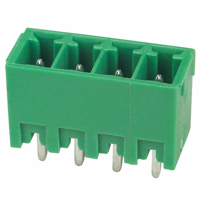 EDSTLZ1555/4 TERM BLOCK HDR 4POS VERT 3.81MM