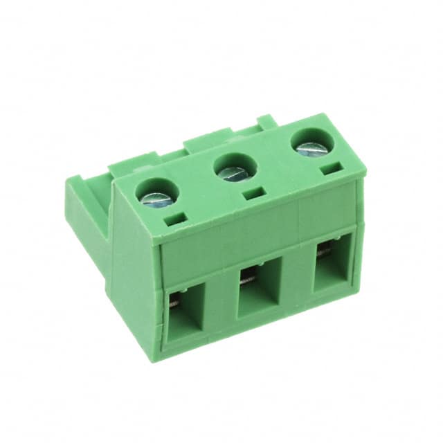 OSTTJ030150 TERM BLOCK PLUG 3POS STR 7.62MM