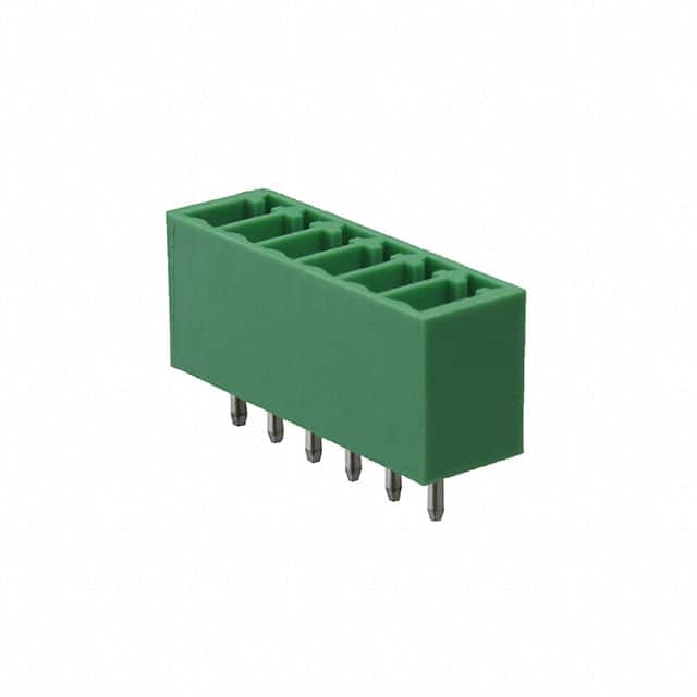 0395016006 TERM BLOCK HDR 6POS VERT 3.5MM