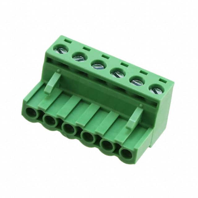 TJ0651530000G TERM BLOCK PLUG 6POS STR 5.08MM