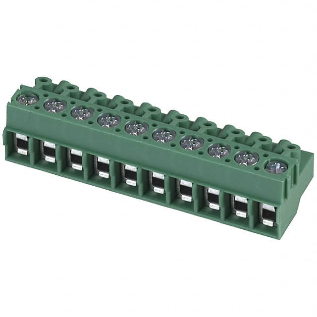 1934942 TERM BLOCK PLUG 10POS 90DEG 5MM