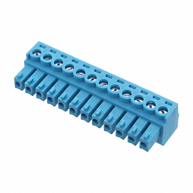 TBP02P1-381-12BE TERMINAL BLOCK, PLUGGABLE, 3.81,