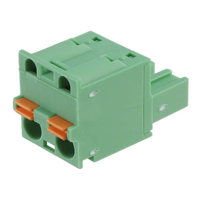 1939633 TERM BLOCK PLUG 2POS STR 7.62MM