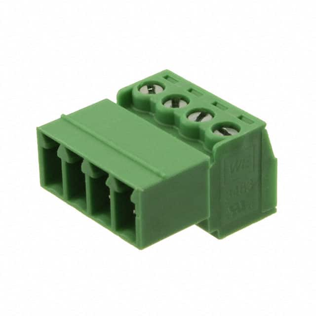 691348300004 TERM BLOCK PLUG 4POS STR 3.81MM