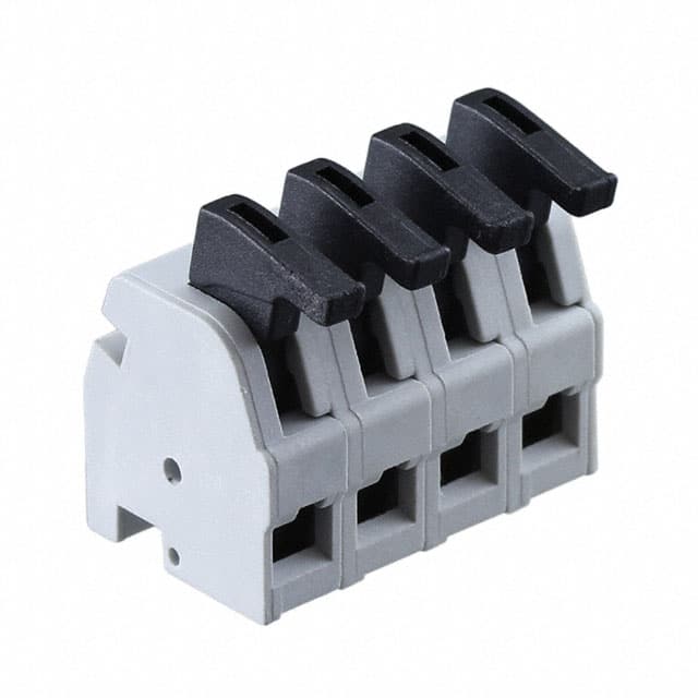 ASP0250404 SPRING CLAMP TERMINAL BLOCK, PLU